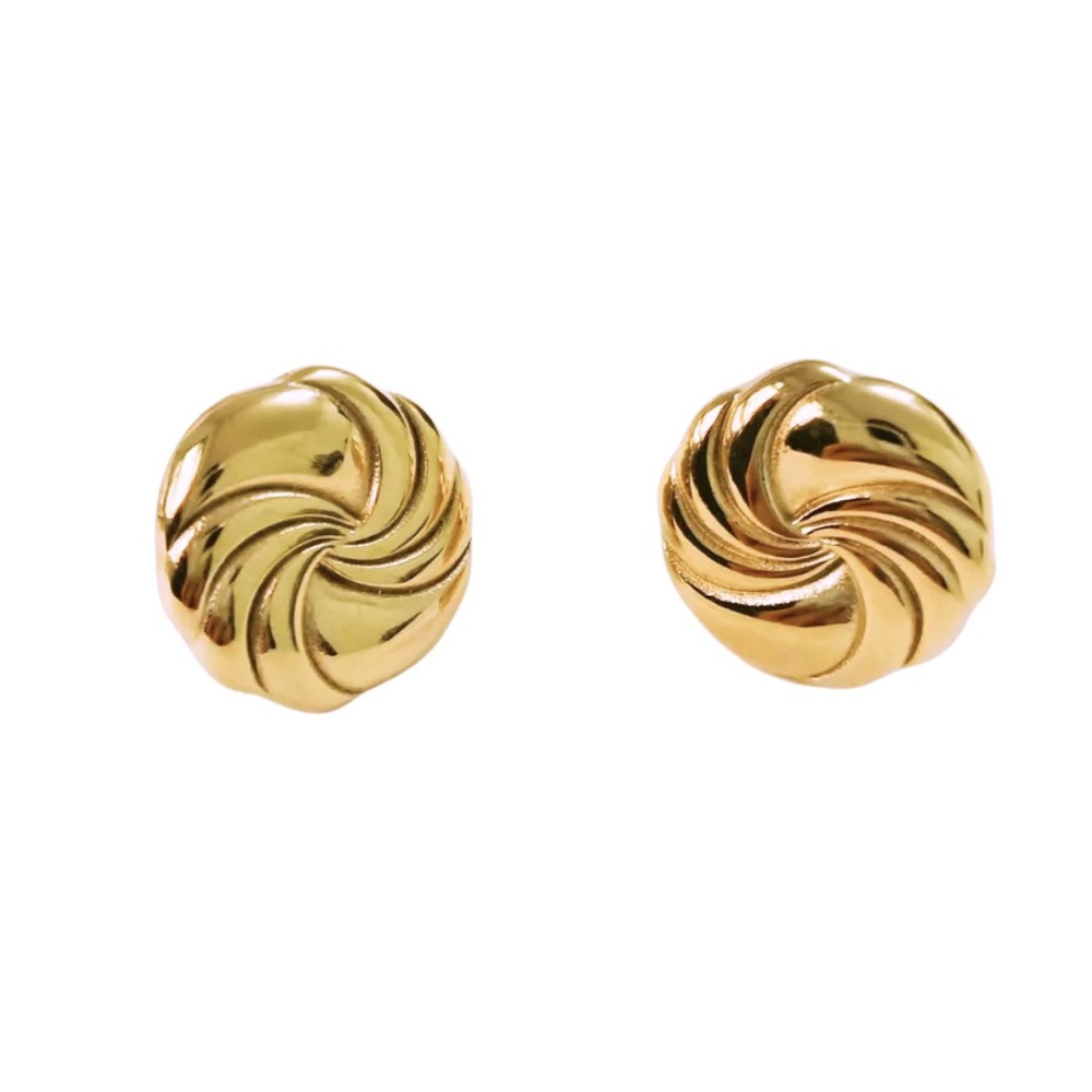 NWOT Ayre Vintage Inspired Swirl Earrings in Gold